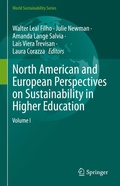 Cover: North American and European Perspectives on Sustainability in Higher Education - Springer