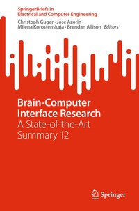 Enlarge image Cover: Brain-Computer Interface Research - Springer