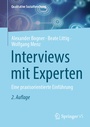 Cover: Interviews mit Experten - Springer VS