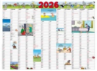 Abbildung von: Uli Stein Jahresplaner 2026: Posterkalender - Lappan