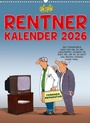 Cover: Uli Stein Rentnerkalender 2026: Monatskalender für die Wand - Lappan
