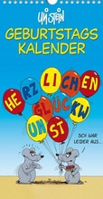Cover: Uli Stein Geburtstagskalender 2026: Wandkalender - Lappan