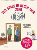 Cover: Viel Spa&szlig; im neuen Jahr 2026 mit Uli Stein by CheekYmouse: Monatsplaner mit komplett neuen Cartoons - Lappan