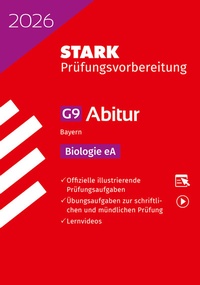 Abbildung von: STARK Biologie eA - Abitur 2026 Bayern - Prüfungsvorbereitung - Stark Verlag