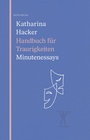 Cover: Handbuch für Traurigkeiten - Berenberg