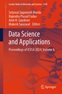 Cover: Data Science and Applications - Springer Nature Switzerland AG