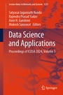 Cover: Data Science and Applications - Springer