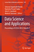 Cover: Data Science and Applications - Springer