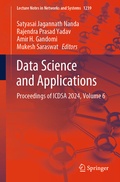 Cover: Data Science and Applications - Springer