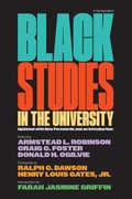Cover: Black Studies in the University - Yale University Press