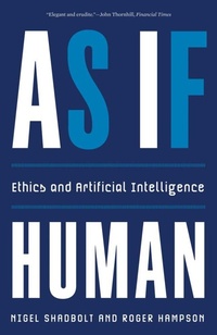 Enlarge image Cover: As If Human - Yale University Press