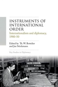 Cover: Instruments of international order - Manchester University Press