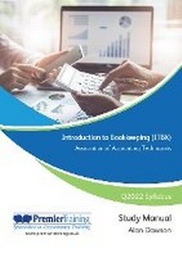 Abbildung von: Introduction to Bookkeeping - Study Manual - Premier Books