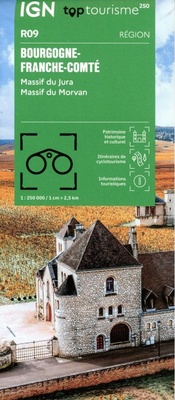 Abbildung von: Bourgogne - Franche-Comte - Massif Jura - Massif Morvan: 09 - Institut Geographique National