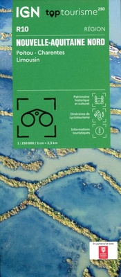 Abbildung von: Nouvelle-Aquitaine Nord - Poitou - Charentes - Limousin: 10 - Institut Geographique National
