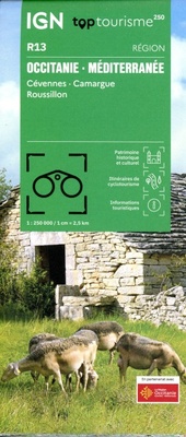 Abbildung von: Occitanie Mediterranee - Cevennes - Camargue - Roussillon: 13 - Institut Geographique National