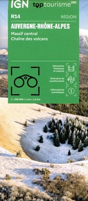 Abbildung von: Auvergne - Rhone-Alpes - Massif Central - Chaine volcans: 14 - Institut Geographique National