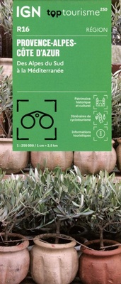 Abbildung von: Provence-Alpes-Cote d'Azur -Alpes du Sud a la Mediterranee: 16 - Institut Geographique National