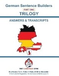 Cover: German Trilogy 1 Answer Booklet and Transcriptions - Piefke Trading Singapore