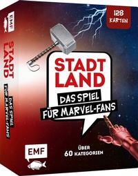 Abbildung von: Kartenspiel: Stadt, Land, ... Das inoffizielle Spiel für Marvel-Fans mit 128 Karten - Edition Michael Fischer / EMF Verlag