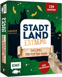 Abbildung von: Kartenspiel: Stadt, Land, Extreme - Das inoffizielle Spiel für Harry Potter-Fans mit 128 Karten - Edition Michael Fischer / EMF Verlag