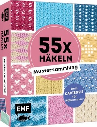Abbildung von: 55 x häkeln - Mustersammlung: Dein Kartenset - Edition Michael Fischer / EMF Verlag