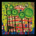 Cover: Hundertwasser Puzzle mit Gru&szlig;karte - W&ouml;rner Verlag