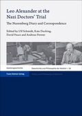 Cover: Leo Alexander at the Nazi Doctors' Trial - Franz Steiner Verlag