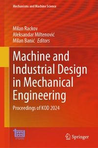 Abbildung von: Machine and Industrial Design in Mechanical Engineering - Springer