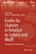 Cover: &Eacute;milie Du Ch&acirc;telet in Relation to Leibniz and Wolff - Springer
