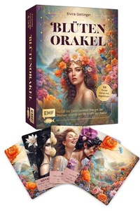 Abbildung von: Orakel-Kartenset: Blütenorakel | Nutze die faszinierende Energie der Blumen und spüre die Kraft der Natur - Edition Michael Fischer / EMF Verlag