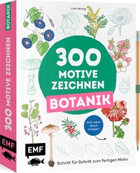 Abbildung von: 300 Motive zeichnen - Botanik - Edition Michael Fischer / EMF Verlag