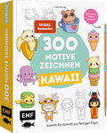 Cover: 300 Motive zeichnen - Kawaii - Edition Michael Fischer / EMF Verlag