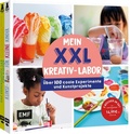 Cover: Mein buntes XXL-Kreativ-Labor - Zwei B&uuml;cher im Bundle: &Uuml;ber 100 coole Experimente und Kunstprojekte - Edition Michael Fischer / EMF Verlag