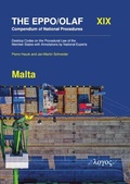 Cover: The EPPO/OLAF Compendium of National Procedures: Malta - Logos Berlin