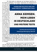Cover: Anna Siemsen: Mein Leben in Deutschland und weitere Texte - Metropol-Verlag