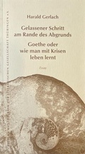 Cover: Gelassener Schritt am Rande des Abgrunds - Literarische Gesellschaft Th&uuml;ringen