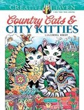 Cover: Creative Haven Country Cats & City Kitties Coloring Book - Dover Publications Inc.