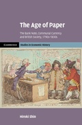 Cover: The Age of Paper - Cambridge University Press