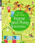 Cover: Wipe-Clean Horse and Pony Activities - Usborne Publishing Ltd
