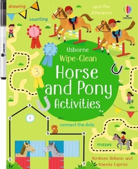 Enlarge image Cover: Wipe-Clean Horse and Pony Activities - Usborne Publishing Ltd