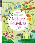 Cover: Wipe-Clean Nature Activities - Usborne Publishing Ltd