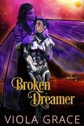 Cover: Broken Dreamer (Shattered Stars, #5) - Viola Grace