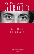 Cover: Ce que je crois - Grasset