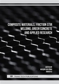 Cover: Composite Materials, Friction Stir Welding, Green Concrete and Applied Research - Trans Tech Publications Ltd