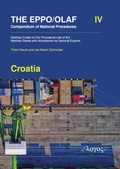 Cover: The EPPO/OLAF Compendium of National Procedures: Croatia - Logos Berlin