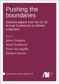 Enlarge image Cover: Pushing the boundaries - Language Science Press
