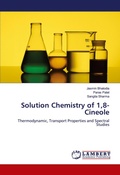 Cover: Solution Chemistry of 1,8-Cineole - LAP Lambert Academic Publishing