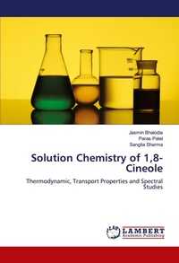 Abbildung von: Solution Chemistry of 1,8-Cineole - LAP Lambert Academic Publishing