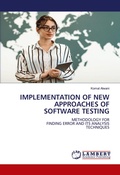 Cover: Implementation of New Approaches of Software Testing - LAP Lambert Academic Publishing